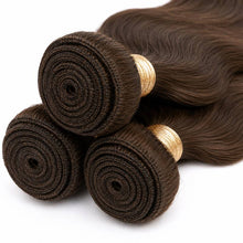 Load image into Gallery viewer, Medium Brown Body Wave Human Hair Bundle Deal