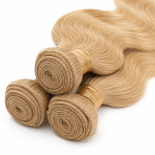 Load image into Gallery viewer, Honey Blonde Body Wave Human Hair Bundle Deal