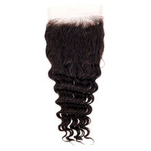 Load image into Gallery viewer, Deep Wave 4x4 Transparent Lace Closure